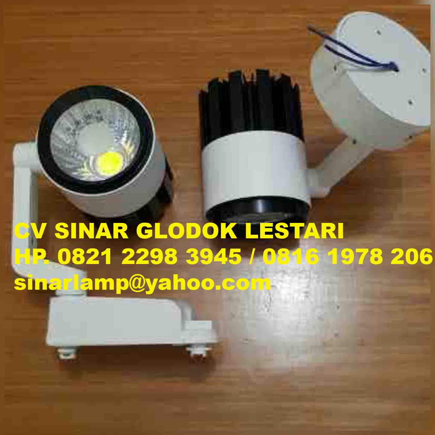 Lampu Sorot LED Rel dan Plafon 30 watt